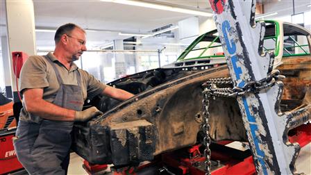 Porsche - Body work and Paint Removal