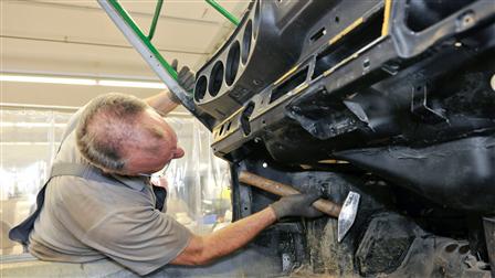 Porsche - Carrosseriewerk en lak verwijderen