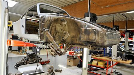 Porsche - Arrival and disassembly