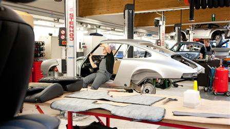 Porsche - El interior