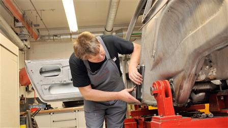 Porsche - Restauration de la carrosserie