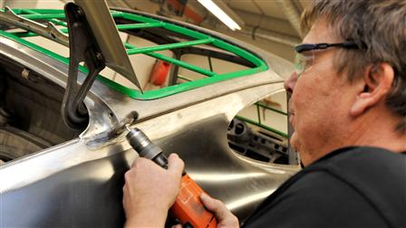 Porsche - Restauration de la carrosserie