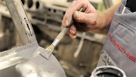 Porsche - Restauration de la carrosserie