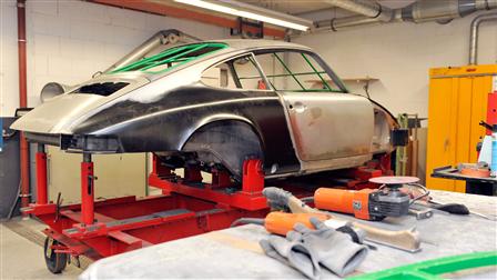 Porsche - Reconstrucción de la carrocería