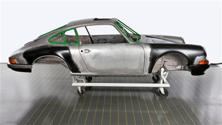 Porsche - Reconstrucción de la carrocería