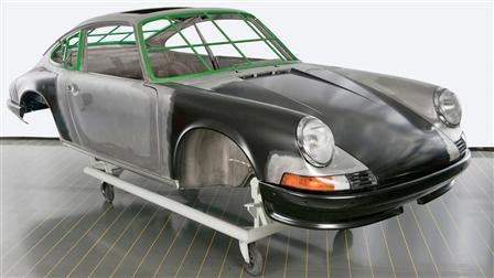 Porsche - Reconstrucción de la carrocería