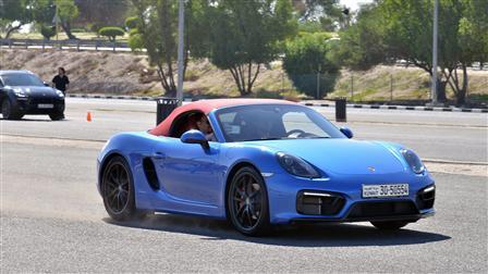 Porsche Centre Kuwait amazes participants at Test Drive Plus events