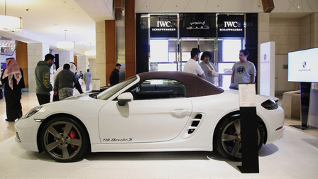 Porsche Centre Kuwait premiered two of its latest vehicles at the annual Kuwait Motor Show