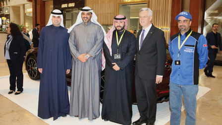 Porsche Centre Kuwait premiered two of its latest vehicles at the annual Kuwait Motor Show