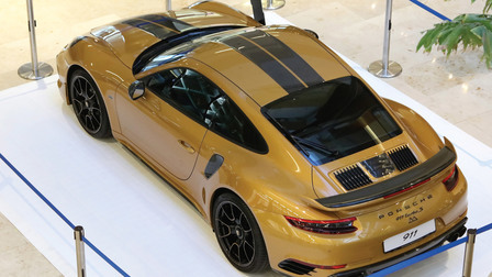 Porsche Centre Kuwait premiered two of its latest vehicles at the annual Kuwait Motor Show