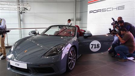 Porsche Centre Bahrain launches the new 718 Boxster.