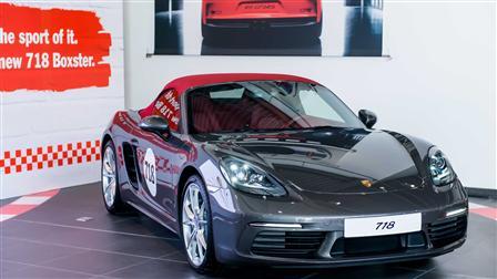 Porsche Centre Bahrain launches the new 718 Boxster.