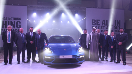 Porsche Centre Bahrain launches the new Panamera.