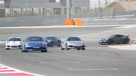 Porsche Sport Driving School Precision Training in Bahrain