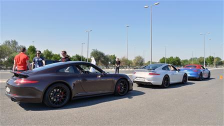 Porsche Centre Kuwait amazes participants at Test Drive Plus events