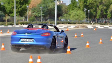 Porsche Centre Kuwait amazes participants at Test Drive Plus events