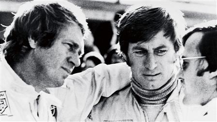 Steve McQueen (left), Siegfried Rauch (right)