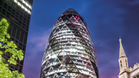 The Gherkin. Londons erstes ökologisches Hochhaus