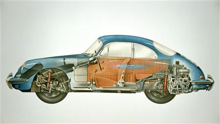 1962, 356B Coupé Phantombild