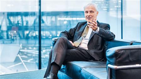 Matthias Müller, Chairman of the Executive Board of Porsche AG