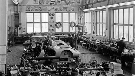 1959: Porsche racingavdelning i Werk 1